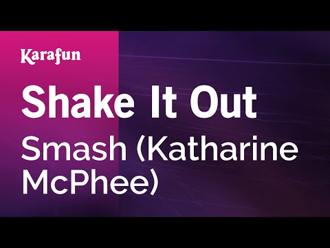 Shake It Out - Smash (Katharine McPhee) | Karaoke Version | KaraFun