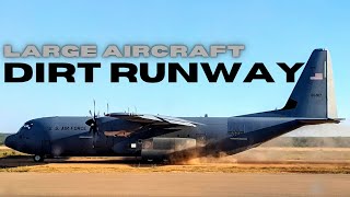 C-130J DIRT TAKEOFF AND ASSAULT LANDING - 4K