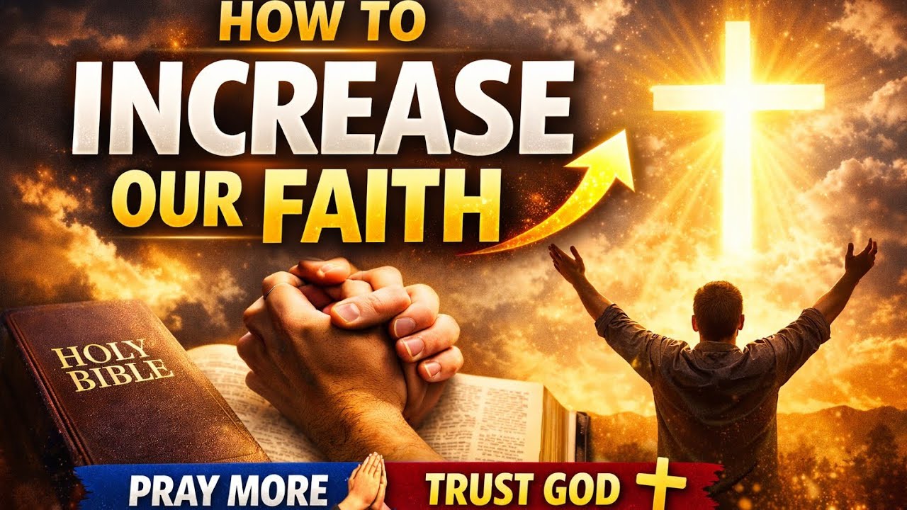 How to Increase Our Faith | Strengthen Your Faith in God - YouTube