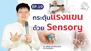 EP . 19 กระตุ้นแรงแขน ด้วย "Sensory" l ฝึกแขน