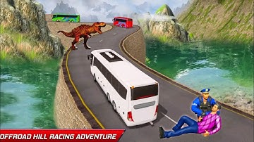 Mountain Climb Bus Racing Game | off-road mountain bus hill driving game - bus Android Gameplay