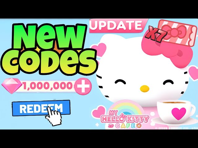 NEW* ALL WORKING CODES FOR My Hello Kitty Cafe IN SEPTEMBER 2023! ROBLOX My  Hello Kitty Cafe CODES 