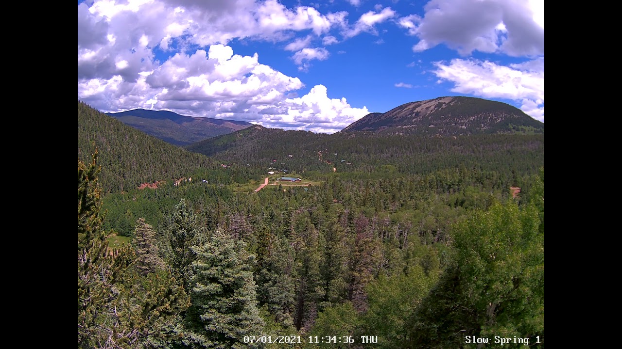 Cuchara, CO Weather Time Lapse 29 YouTube