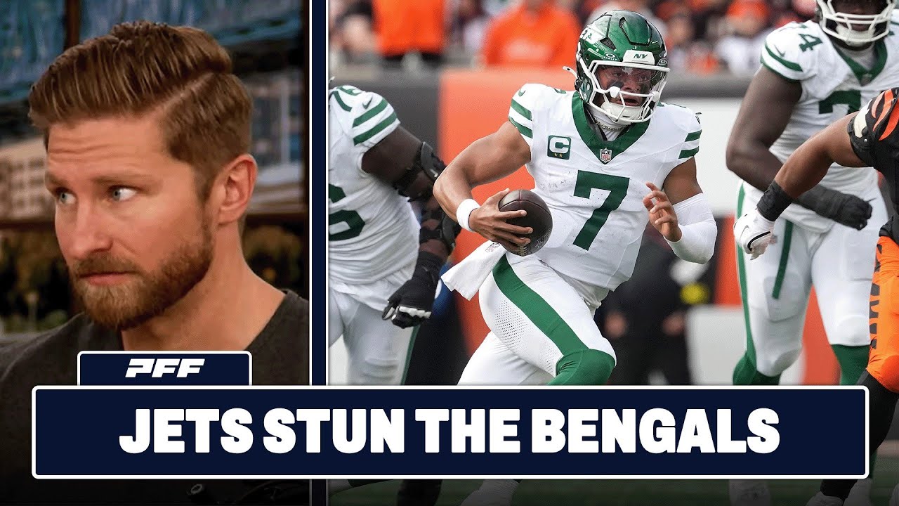 Обзор матча «Нью-Йорк Джетс» — «Цинциннати Бенгалс» | Выпуск PFF