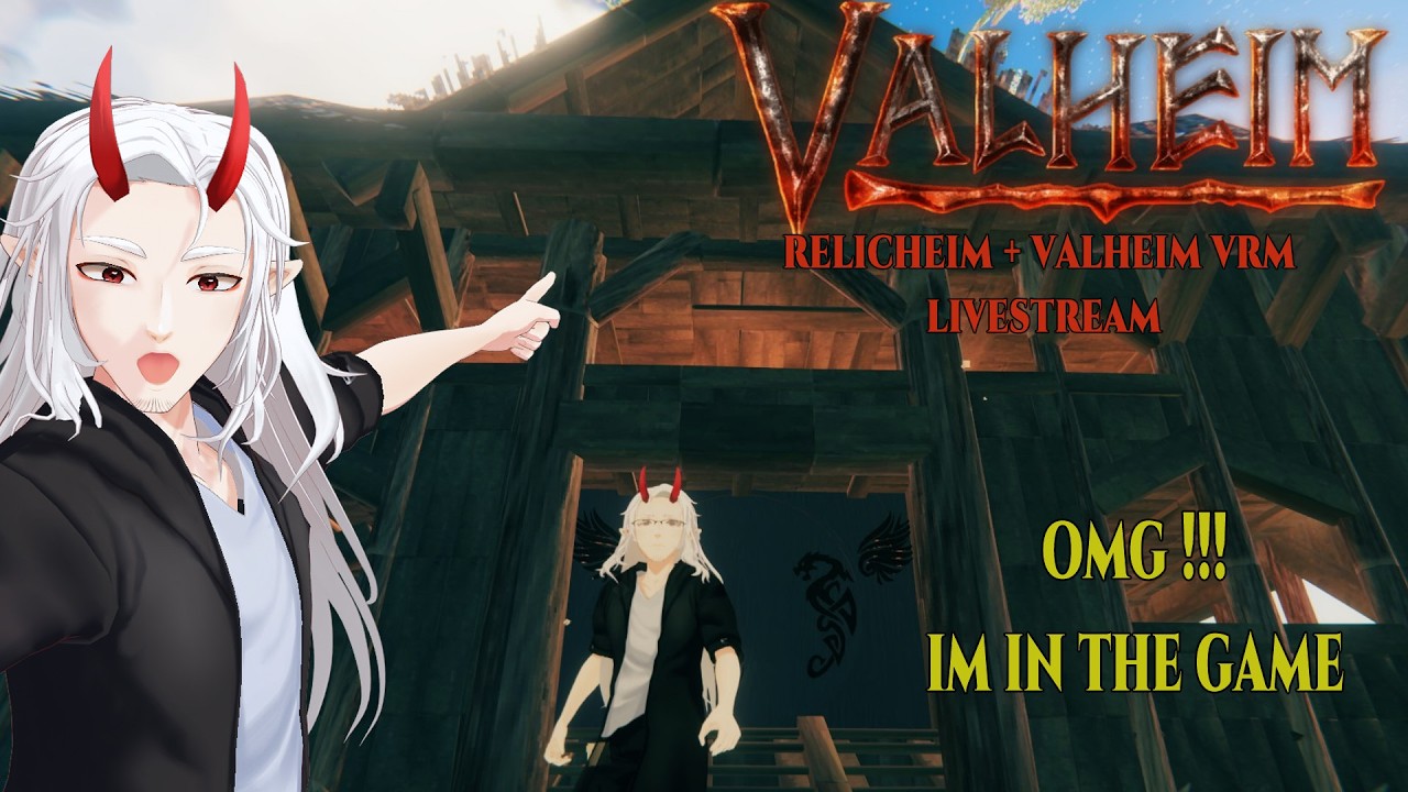 Valheim RPG Survival — RelicHeim Solo livestream black forest exporation and mining