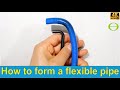 How to reshape a flexible pipe