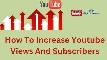 How To Increase Youtube Views And Subscribers | Youtube Channel Promotions And Marketing