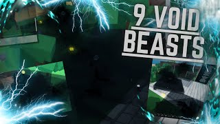 (SO MANY CHESTS) 👿FIGHTING 9 VOID BEASTS👿 AT THE SAME TIME (trollge conventions)