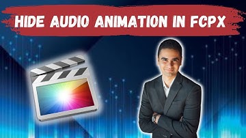 How To Hide Audio Animation In Final Cut Pro