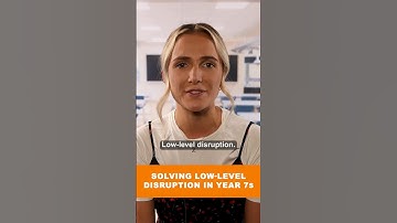 Solving Low-level Disruption in Year 7s