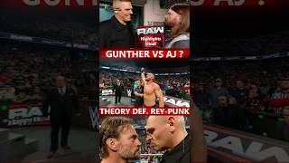 Austin Theory Def. Rey &amp; Punk | Gunther vs AJ Styles ? |  #wwehindi #wwerawhighlights