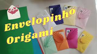 Envelope Origami Pequeno - Passo a Passo - Dobradura