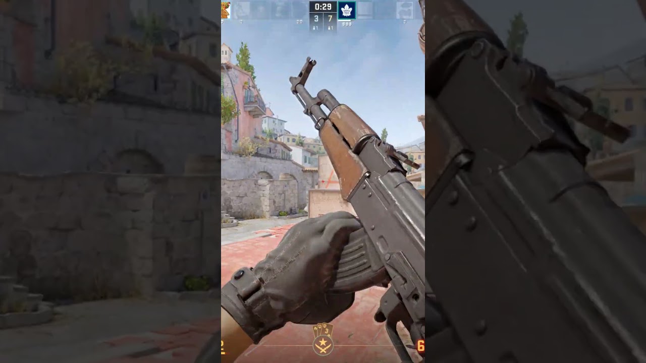 CS2 Clutch 1v4 edit #8 inferno  