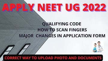 NEET 2022 Online Form Kaise Bhare | How to Fill NEET Application Form 2022 | NEET Form Filling 2022