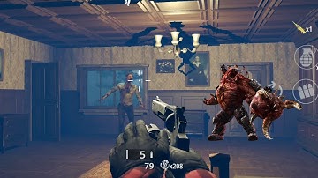 D-Day (Zombie Hunter Game) Zombie Hunter D-Day - Gameplay Walkthrough Part 01 [Android ! IOS]