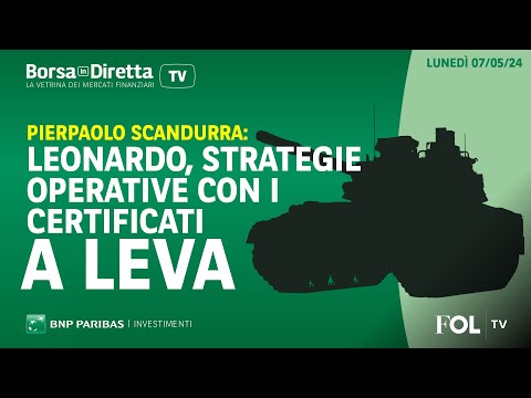Leonardo, strategie operative con i certificati a leva