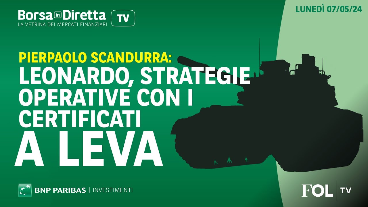 Leonardo, strategie operative con i certificati a leva - YouTube