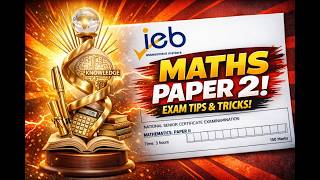 IEB November 2025 Mathematics Paper II Question 2