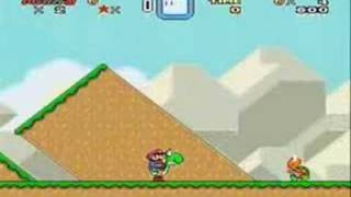 Super Mario World: Demo Level in Title Screen