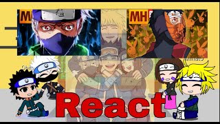 Time Minato reage a Tipo Kakashi e Tipo Tobi react gacha - Remake