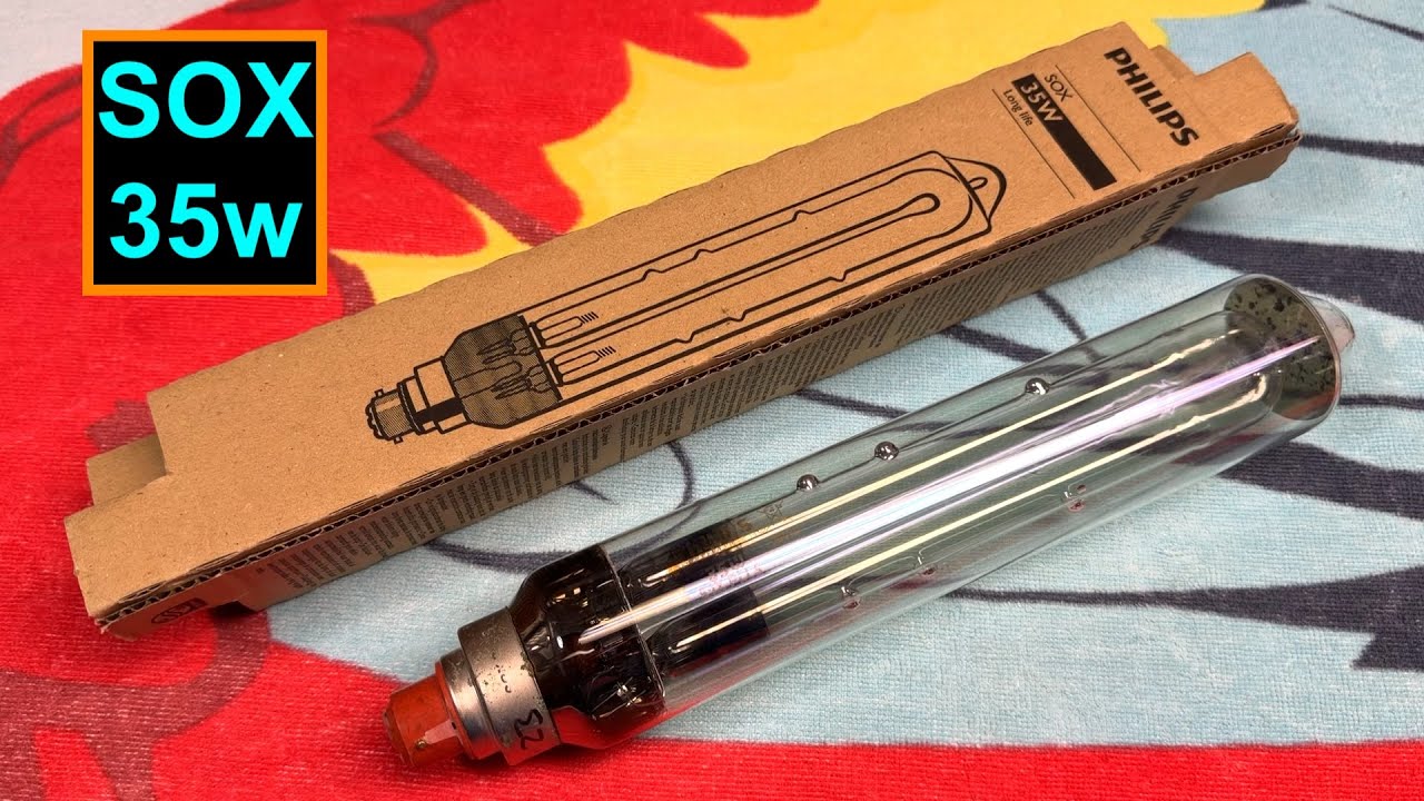 Лампа Philips SOX Plus натриевая низкого давления мощностью 35 Вт