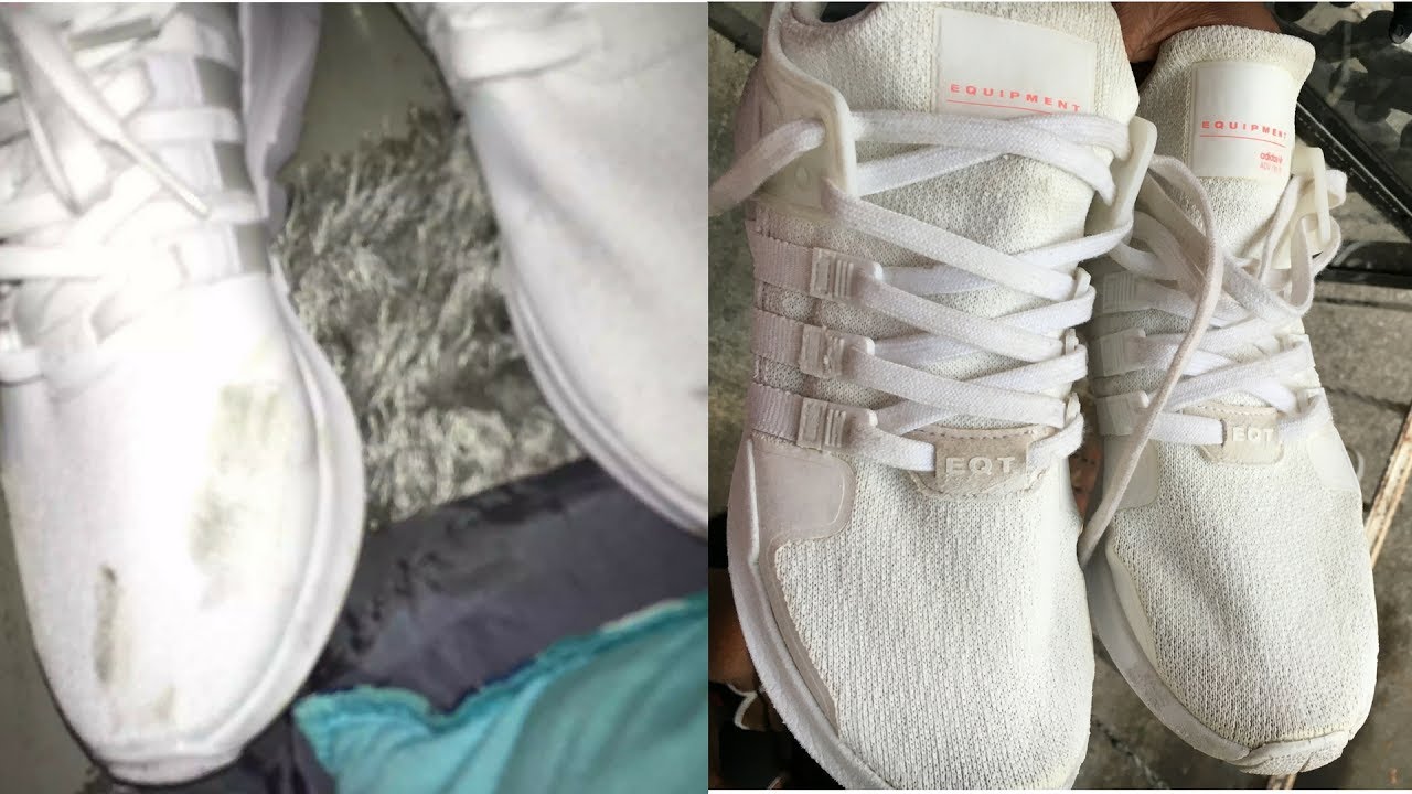 How to Clean Your White Sneakers 