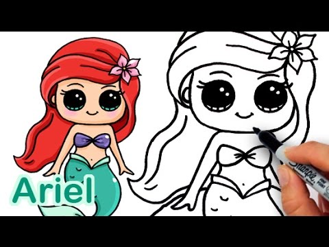 Video: Come Si Disegna Ariel