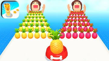 Pancake Run 🍳🍰🍓 Games All Levels Gameplay iOS,Android Mobile Walkthrough Cakes Game #245