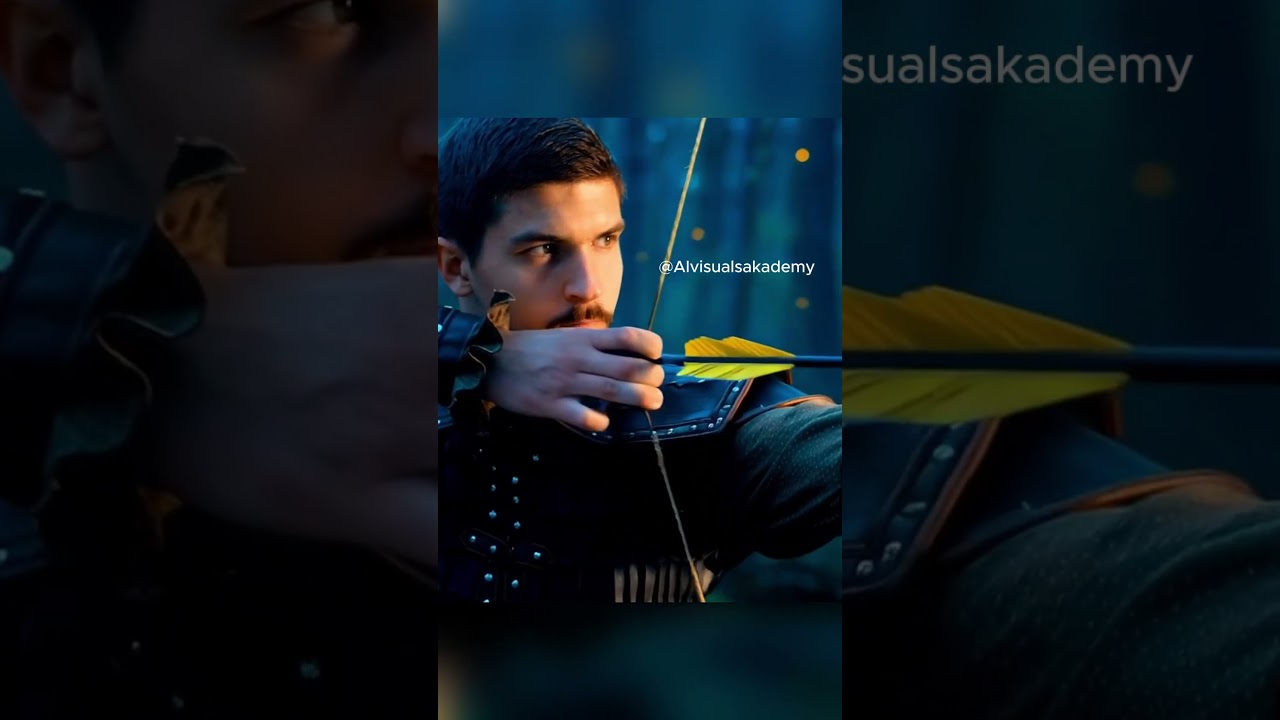 Archer hunting with bow ai generated video #ai #fyp #reels #aiart