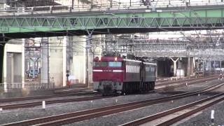 EF65 1102のAT入場回送　2011年2月