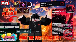 2.2 QUADRILLION😱 | THE TOP 1% PLAYER GUIDE⚡MAXED ACCOUNT in Anime Card Clash (Roblox)