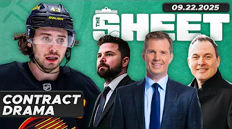 Quinn Hughes Status & Flyers Prospects ft. Riley Armstrong & Blake Price | The Sheet with Jeff Marek