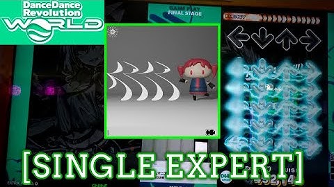 【DDR WORLD】 人マニア / 原口沙輔 [SINGLE EXPERT] 譜面確認+Play