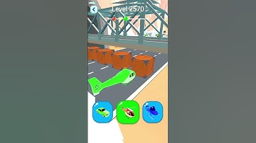 Shape shifting2 game level #2570     hyper casual game #shapeshifting  #gameplay #gaming #shortvideo