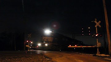 NS SD60I & SD70ACe w/ a neat sounding RS3L lead an EB Manifest Train on the NS Chicago Line