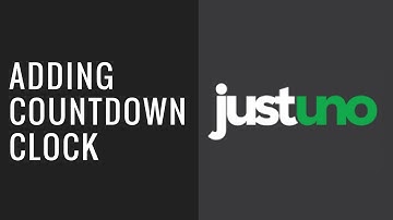 How to Add Countdown Timer to JustUno