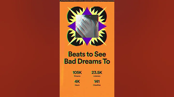 beats to see bad dreams to - Spotify Wrapped 2022 #shorts #spotify #spotifywrapped