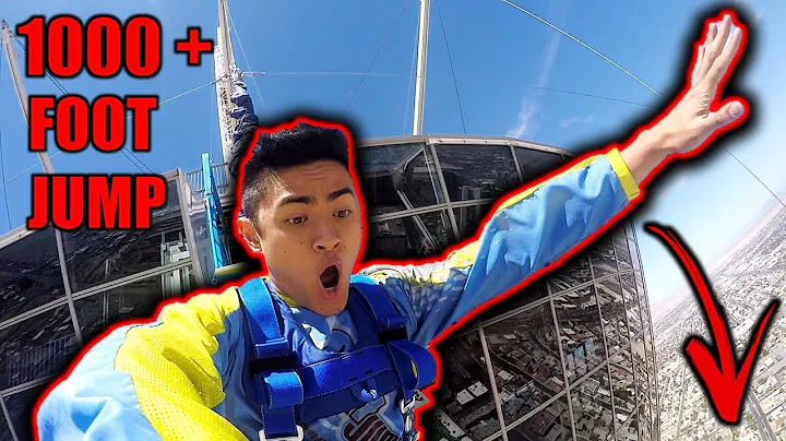 JUMPING OFF +1,000 FOOT BUILDING! (IN LAS VEGAS)
