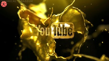 Golden splash Logo reveal Intro || Kinemaster Tutorial || kinemaster video editing