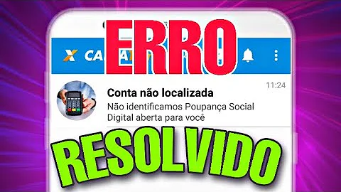 Porque dá conta não localizada no CAIXA Tem?