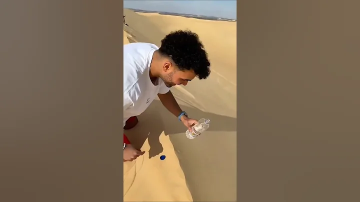 He make tea and coffee with the hot sand of the desert #shortvideo #shorts #facts