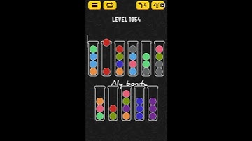 ball sort puzzle level 1954