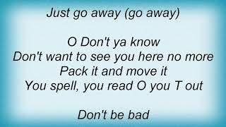 Blondie - Just Go Away Lyrics