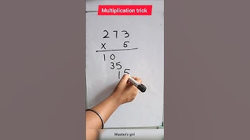 Multiplication trick #maths #mathematics #tricks