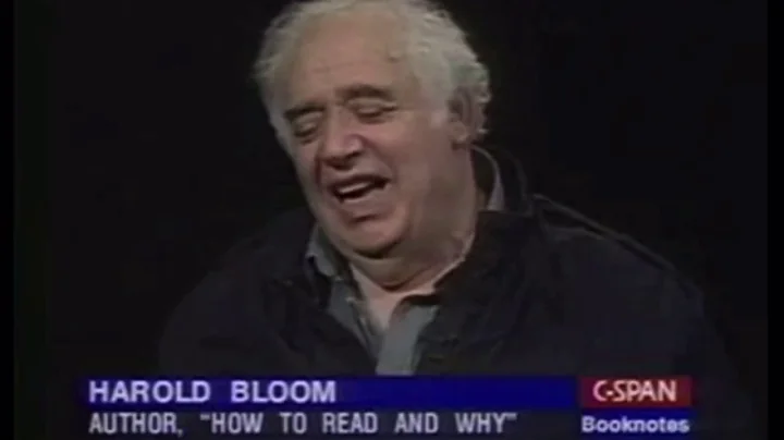 Harold Bloom Calls Out Colleges and Political Corr...