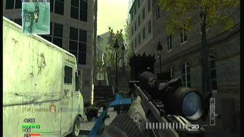 CoD Mw3 Wii Gameplay | Kill Confirmed on Resistance with Barrett