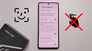 Samsung Galaxy Z Flip 7 & 7 FE : How to Unlock with Face Recognition without Swiping