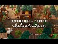 TREEHOUSE FOREST ISLAND TOUR | Animal Crossing New Horizons