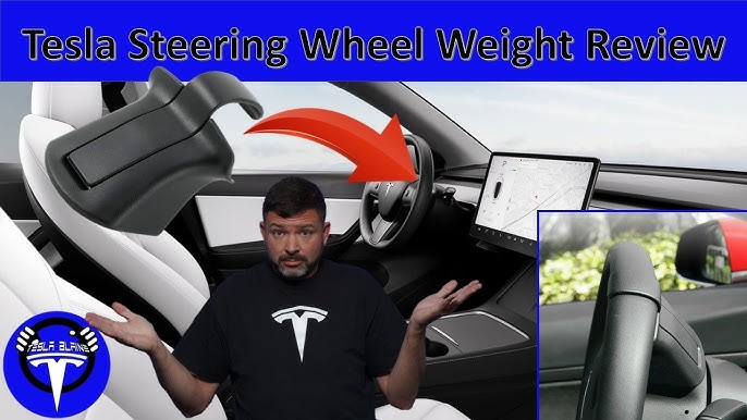 Tesla Model 3 und Model Y: Lenkrad-Gegengewicht, Autopilot-Buddy