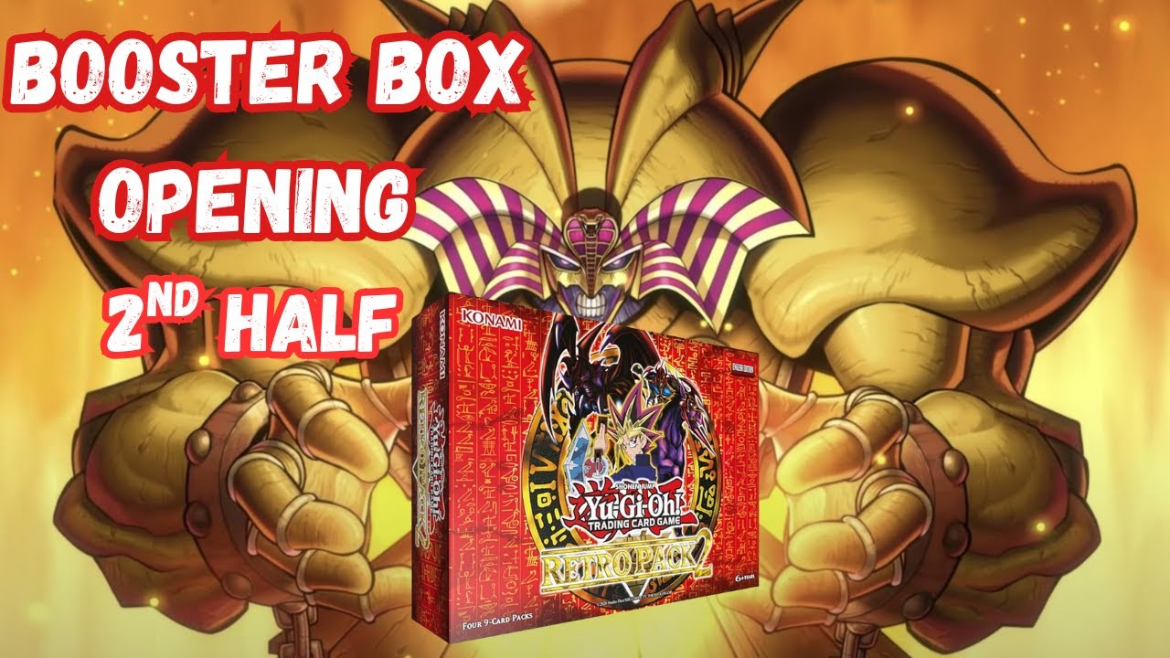 Yu Gi OH Retro Pack 2 2nd Half Booster Box Opening!